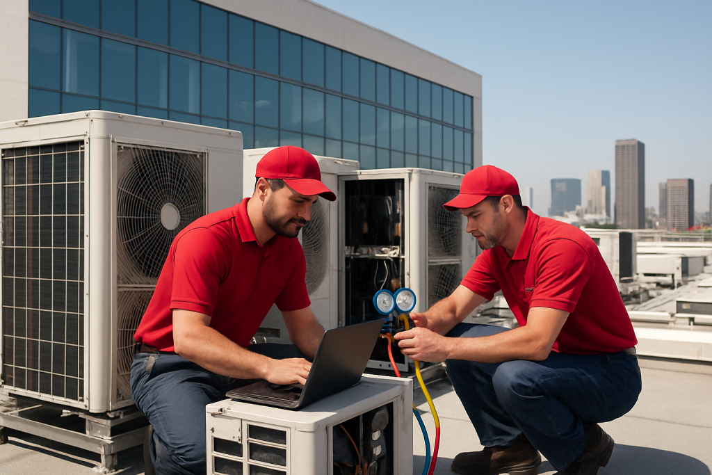 2025 08 andersonaircorps.com img rooftop commercial hvac maintenance technicians v1