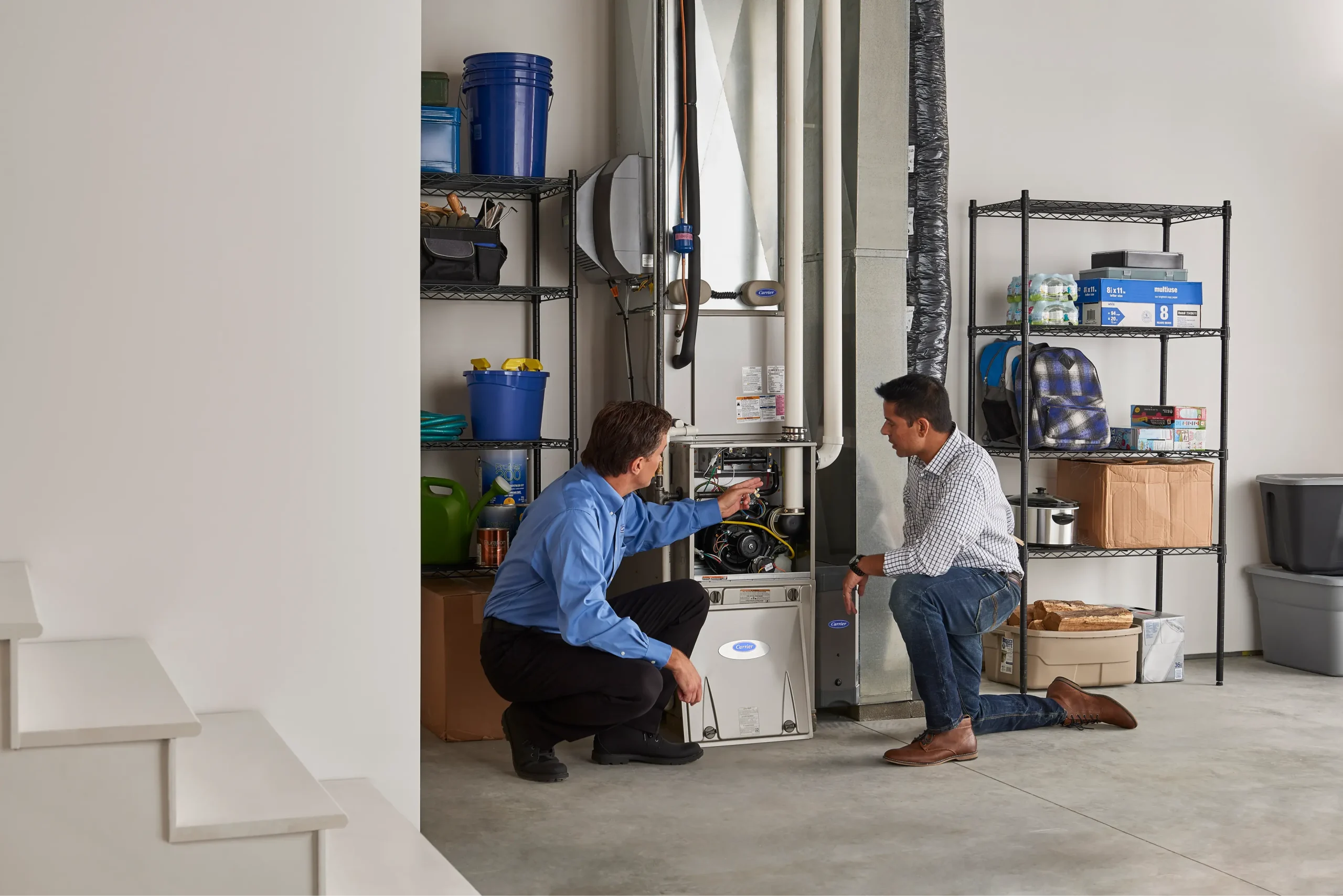 Dealer_Homeowner_Basement_Furnace - Anderson Air Corps Legal Action Air Conditioning Inc. Anderson Air Corps Legal Action Air Conditioning Inc. | Heat Pump Installation & Repair