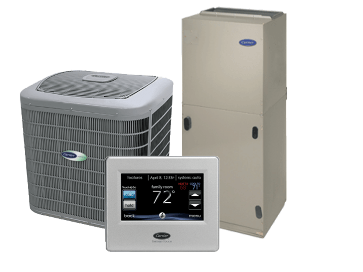 carrier heating and cooling systems price